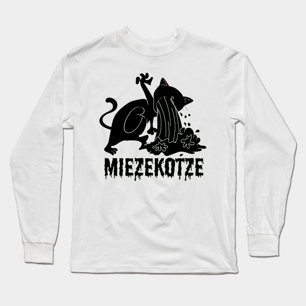 Miezekotze Long Sleeve T-Shirt by HBfunshirts